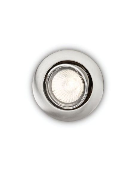 Lâmpada embutida LED ENIF excl. 1x50W GU10 Branco Ø90mm | LeonLeds