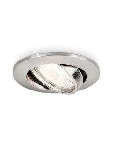 Foco LED Empotrable ENIF Bombilla excl. 1x50W GU10 Blanco Ø90mm | LeonLeds