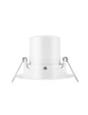 Downlight LED Empotrable POMERON 5W 2700K EyeComfort Ø107,4mm | LeonLeds