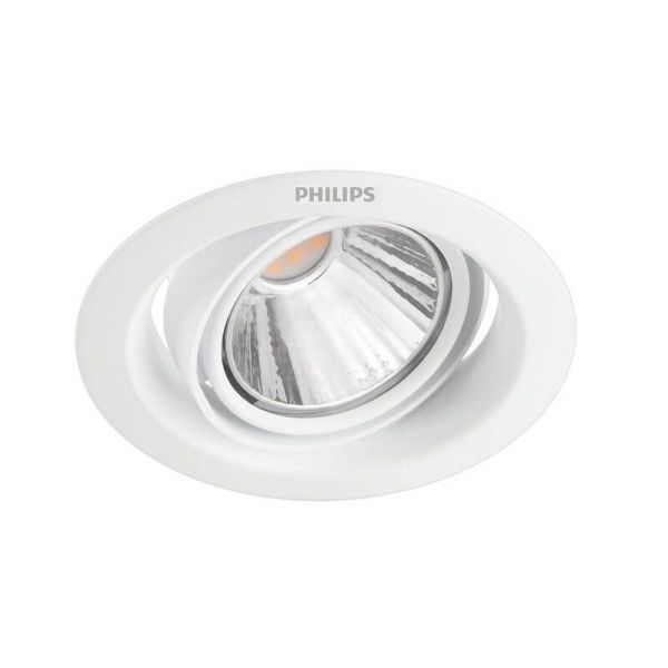 Downlight LED Empotrable POMERON 7W 2700K EyeComfort Ø107,4mm | LeonLeds