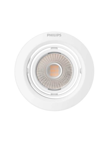Downlight LED Empotrable POMERON 7W 2700K EyeComfort Ø107,4mm | LeonLeds