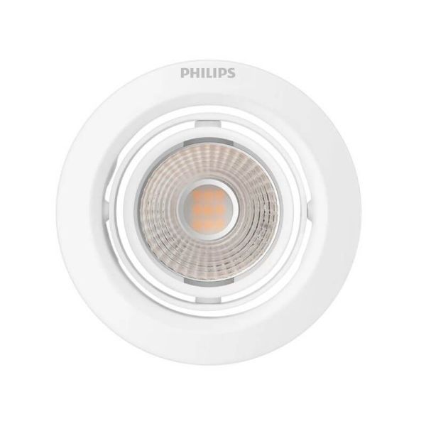 Downlight LED Empotrable POMERON 7W 2700K EyeComfort Ø107,4mm | LeonLeds