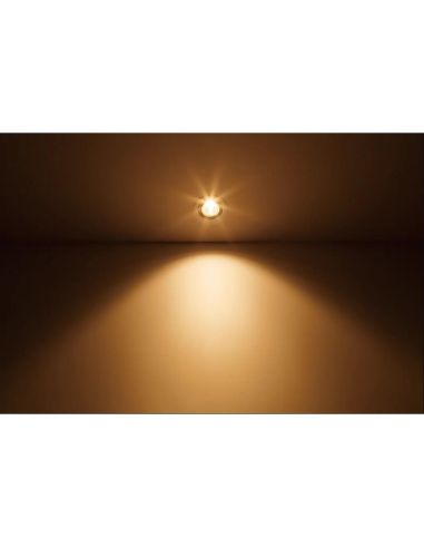 Downlight LED Empotrável POMERON 7W 2700K EyeComfort Ø107,4mm | LeonLeds