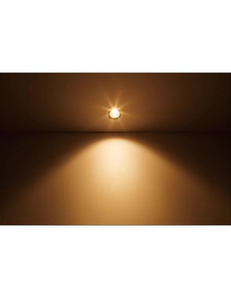 Downlight LED Empotrable POMERON 7W 2700K EyeComfort Ø107,4mm | LeonLeds