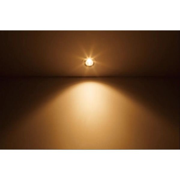 Downlight LED Empotrable POMERON 7W 2700K EyeComfort Ø107,4mm | LeonLeds