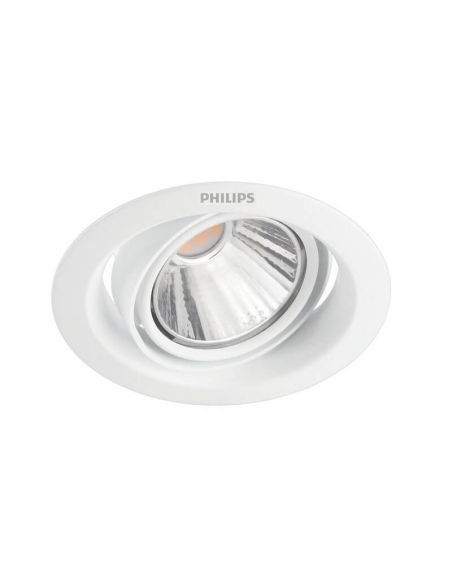 Downlight LED Regulable POMERON 7W 4000K EyeComfort Ø107,4mm | LeonLeds