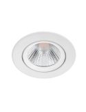 Downlight LED Empotrable SPARKLE 5.5W Luz Cálida 2700K 350lm Ø85mm | LeonLeds