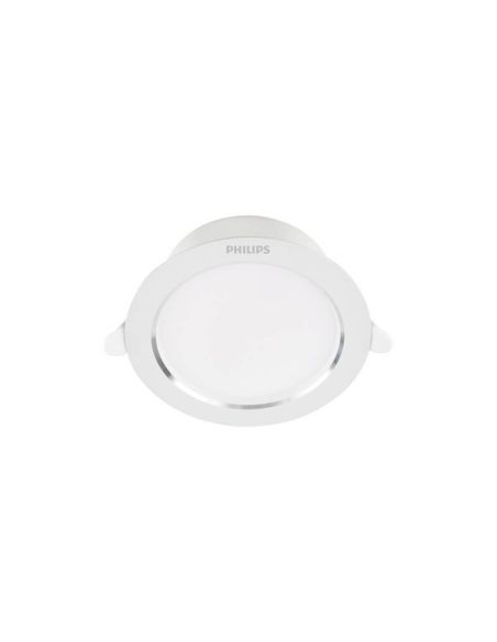 DIAMOND CUT G2 Embutida LED Downlight 3.5W Luz Quente 3000K Ø95mm Branco | LeonLeds