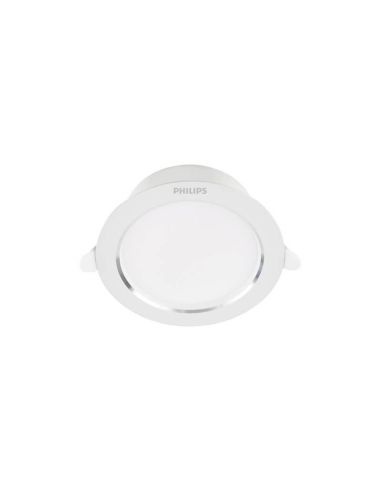 DIAMOND CUT G2 Embutida LED Downlight 3.5W Luz Quente 3000K Ø95mm Preto | LeonLeds