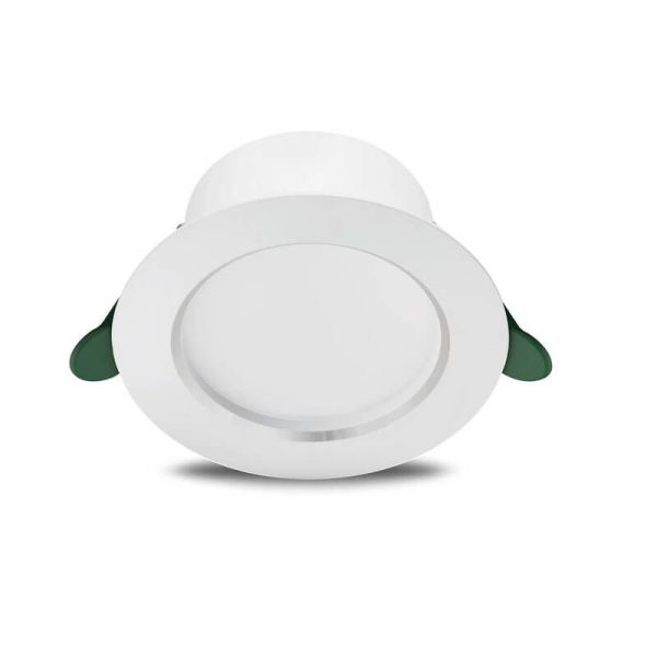 Downlight LED embutido classe A DIAMOND CUT 2.2W 3000K Ultra Eficiente Ø105mm | LeonLeds