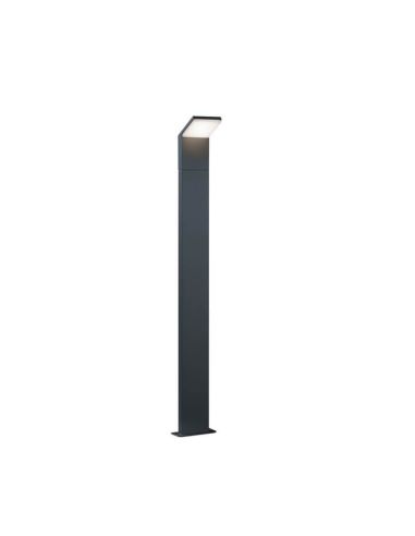 Poste Exterior LED PEARL Altura 100cm 8W 3000K Jardines y Patios | LeonLeds