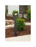 Poste Exterior LED PEARL Altura 100cm 8W 3000K Jardines y Patios | LeonLeds