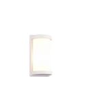 Aplique de Pared Exterior PUELO Rectangular y Alargado Bombilla excl. E27 max. 10W Blanco | LeonLeds