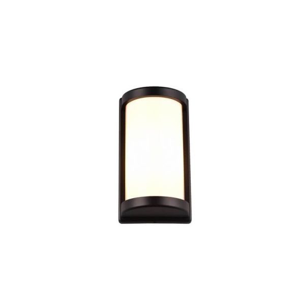 Aplique de Pared Exterior PUELO Rectangular Bombilla excl. E27 max. 10W Negro | LeonLeds