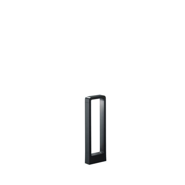 Baliza LED Exterior RENO Moderno y Minimalista 50cm 4,5W 450lm 3000K IP54 Antracita | LeonLeds