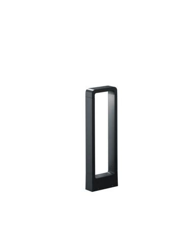 Baliza LED Exterior RENO Moderno y Minimalista 50cm 4,5W 450lm 3000K IP54 Antracita | LeonLeds