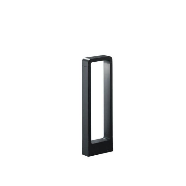 Baliza LED Exterior RENO Moderno y Minimalista 50cm 4,5W 450lm 3000K IP54 Antracita | LeonLeds