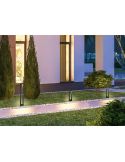Poste LED exterior RENO moderno e minimalista 100cm 4,5W 450lm 3000K IP54 | LeonLeds