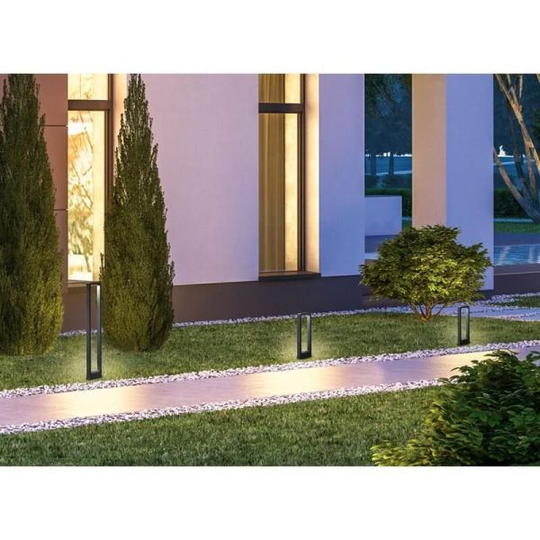 Poteau LED d'extérieur RENO moderne et minimaliste 100 cm 4,5 W 450 lm 3000 K IP54 | LéonLeds