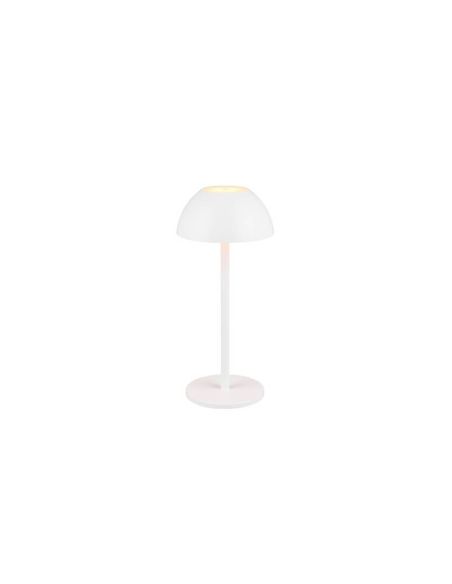 Lámpara Sobremesa LED Exterior RICARDO Batería Recargable 3000K Blanco | LeonLeds