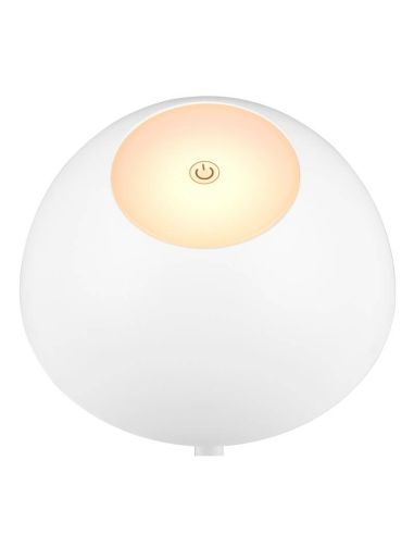 Lámpara Sobremesa LED Exterior RICARDO Batería Recargable 3000K Blanco | LeonLeds