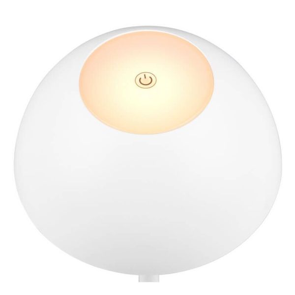 Lámpara Sobremesa LED Exterior RICARDO Batería Recargable 3000K Blanco | LeonLeds