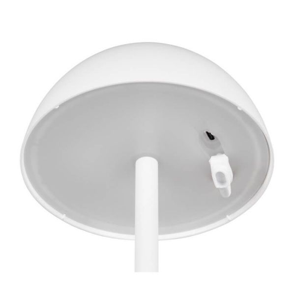 Lámpara Sobremesa LED Exterior RICARDO Batería Recargable 3000K Blanco | LeonLeds