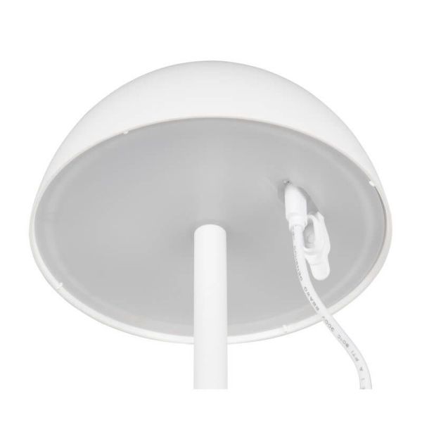 RICARDO Candeeiro de mesa LED para exterior Bateria recarregável 3000K Branco | LeonLeds