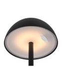 Lámpara Sobremesa LED Recargable RICARDO USB-C 1,7W 240lm 3000K IP54 Negro | LeonLeds