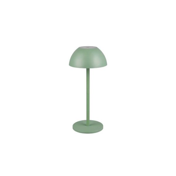 Lámpara LED de Sobremesa RICARDO Recargable USB-C 1,7W 240lm 3000K IP54 Verde | LeonLeds