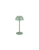 Lámpara LED de Sobremesa RICARDO Recargable USB-C 1,7W 240lm 3000K IP54 Verde | LeonLeds