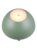 Lámpara LED de Sobremesa RICARDO Recargable USB-C 1,7W 240lm 3000K IP54 Verde | LeonLeds