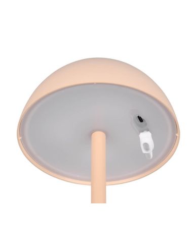 Lámpara de Sobremesa LED RICARDO Recargable USB-C 1,7W 240lm 3000K IP54 Arena | LeonLeds