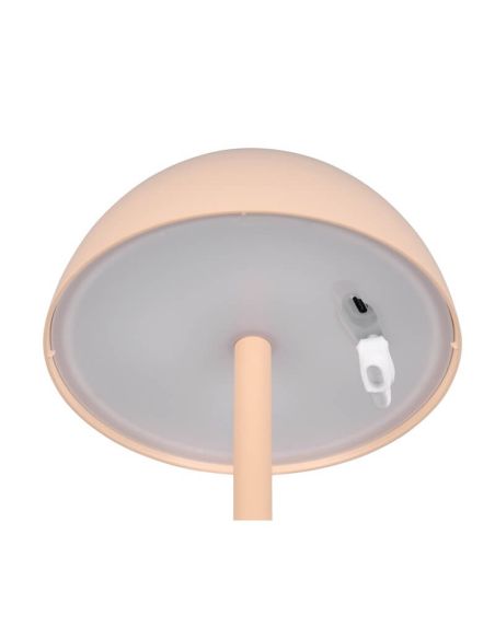 RICARDO Lampe de table LED rechargeable USB-C 1,7W 240lm 3000K IP54 Arena | LéonLeds