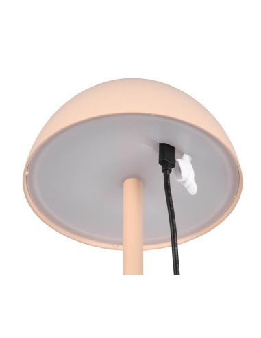 Lámpara de Sobremesa LED RICARDO Recargable USB-C 1,7W 240lm 3000K IP54 Arena | LeonLeds