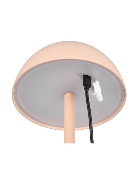 Lámpara de Sobremesa LED RICARDO Recargable USB-C 1,7W 240lm 3000K IP54 Arena | LeonLeds