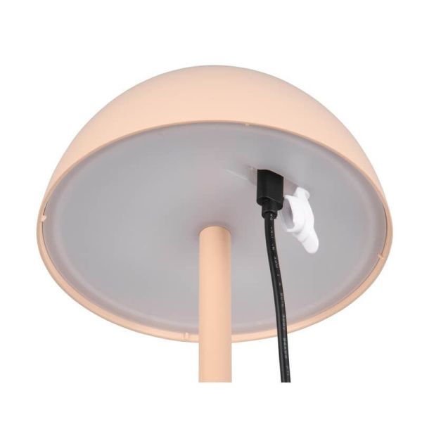 Lámpara de Sobremesa LED RICARDO Recargable USB-C 1,7W 240lm 3000K IP54 Arena | LeonLeds
