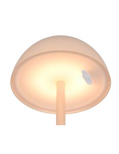 Lámpara de Sobremesa LED RICARDO Recargable USB-C 1,7W 240lm 3000K IP54 Arena | LeonLeds 2