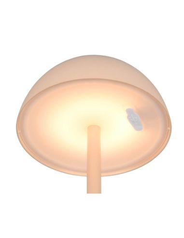 RICARDO Candeeiro de Mesa LED Recarregável USB-C 1.7W 240lm 3000K IP54 Arena | LeonLeds