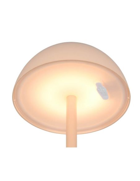 RICARDO Candeeiro de Mesa LED Recarregável USB-C 1.7W 240lm 3000K IP54 Arena | LeonLeds