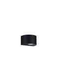 Aplique LED Exterior Pequeño ROSARIO Luz Arriba y Abajo 2W 2x200lm 3000K IP44 Negro | LeonLeds