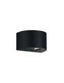 Aplique LED Exterior Pequeño ROSARIO Luz Arriba y Abajo 2W 2x200lm 3000K IP44 Negro | LeonLeds