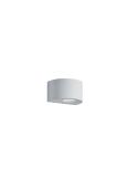 Petite applique d'extérieur LED ROSARIO Up and Down Light 2W 2x200lm 3000K IP44 Blanc | LéonLeds