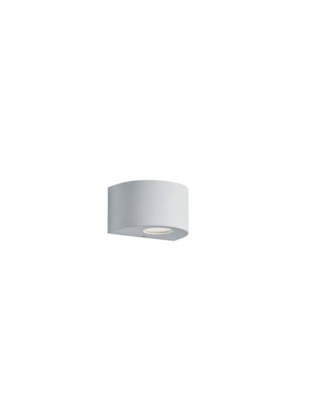 Aplique pequeño LED Exterior ROSARIO Luz Arriba y Abajo 2W 2x200lm 3000K IP44 Blanco | LeonLeds