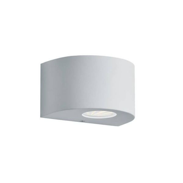 Petite applique d'extérieur LED ROSARIO Up and Down Light 2W 2x200lm 3000K IP44 Blanc | LéonLeds