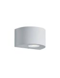 Petite applique d'extérieur LED ROSARIO Up and Down Light 2W 2x200lm 3000K IP44 Blanc | LéonLeds