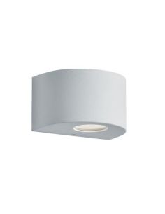 
Aplique pequeño LED Exterior ROSARIO Luz Arriba y Abajo 2W 2x200lm 3000K IP44 Blanco | LeonLeds

