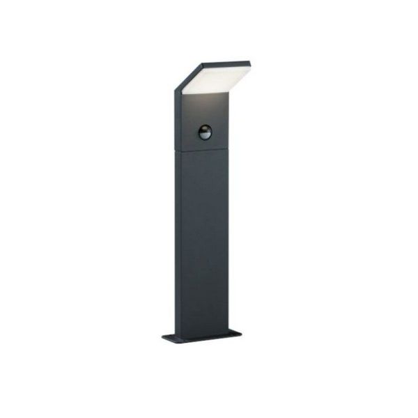 Baliza LED Exterior PEARL con Sensor de Movimiento Altura 50cm 8W 3000K| LeonLeds