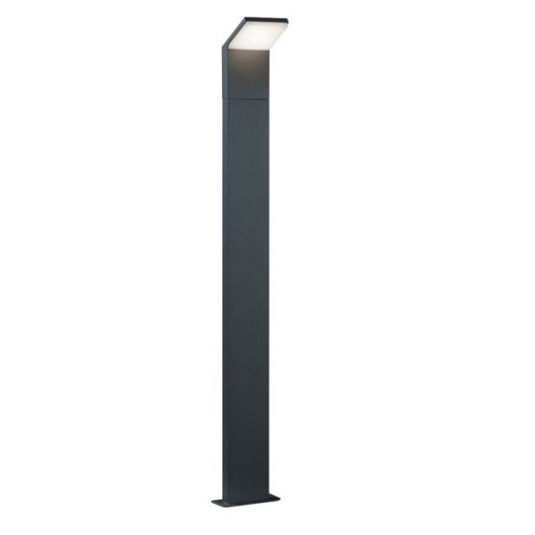Poste Exterior LED PEARL Altura 100cm 8W 3000K Jardines y Patios | LeonLeds
