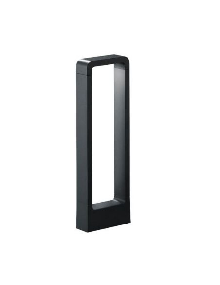 Baliza LED Exterior RENO Moderno y Minimalista 50cm 4,5W 450lm 3000K IP54 Antracita | LeonLeds